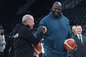 Shaquille O’Neal ve Erdoğan Basketbol Sahasında Buluştu!