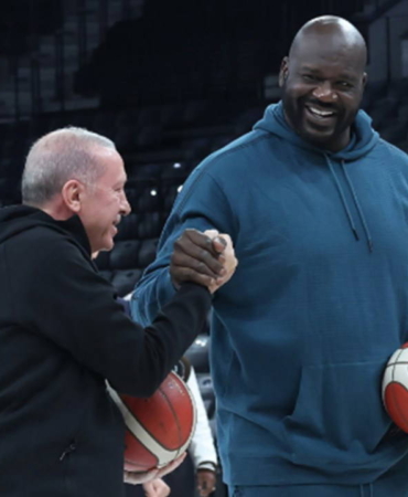 Shaquille O’Neal ve Erdoğan Basketbol Sahasında Buluştu!