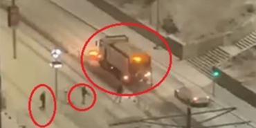 Çocukların Kartopu Eğlencesi Kazaya Neden Oldu