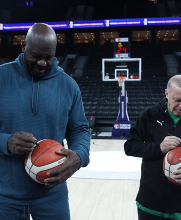 Erdoğan ve Shaquille O’Neal Buluştu!