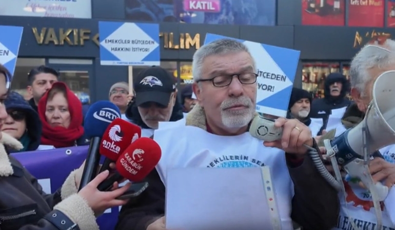 Emeklilerden Zam ve İyileştirme Talepleri!