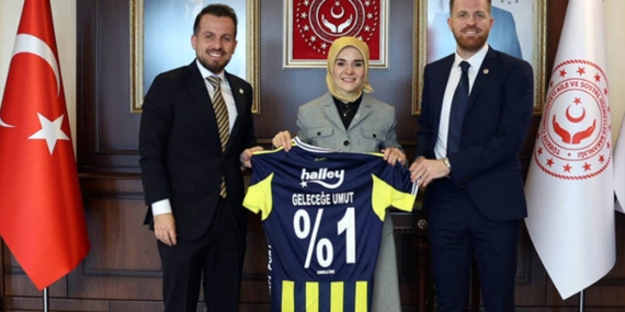 Fenerbahçe’den Bakan Göktaş’a “Umut” Ziyareti