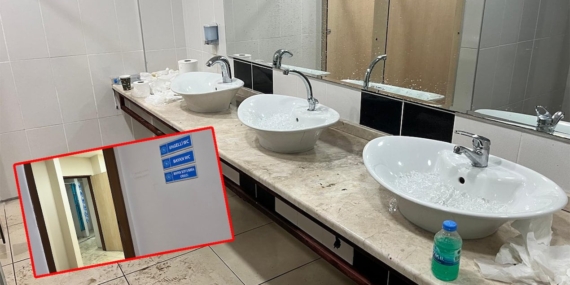 Galatasaray, Fethiye’de Kadın Tuvaletini Kullandı!