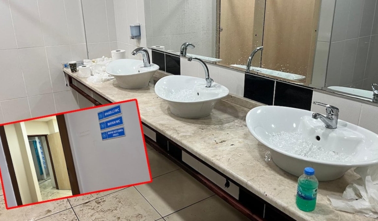 Galatasaray, Fethiye’de Kadın Tuvaletini Kullandı!