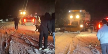 İnegöl’de Kar Yağışı, Ulaşımı Felç Etti!