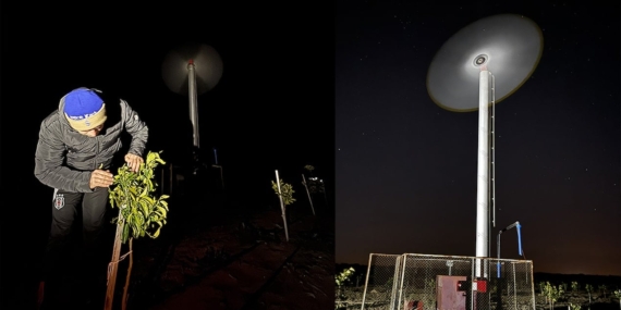 Pervanelerle Narenciye Üreticileri Soğukla Mücadele