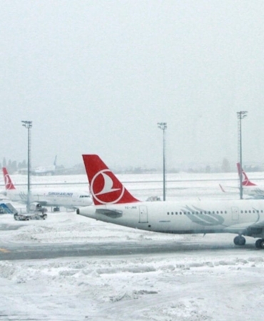 THY, Olumsuz Hava Nedeniyle 54 Sefer İptal!