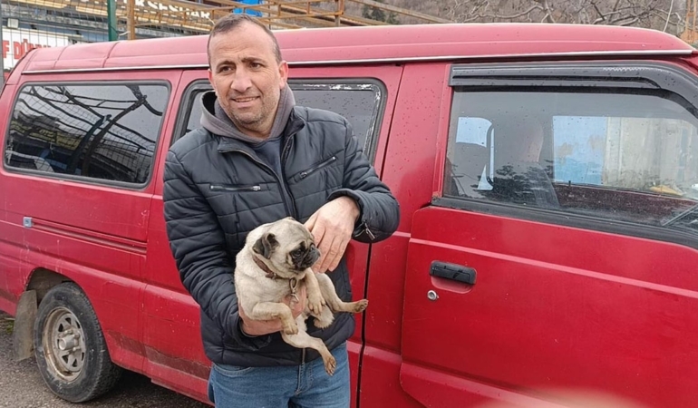 Amasya’da Oto Yıkamada Yangın: Yavru Köpek Kurtarıldı