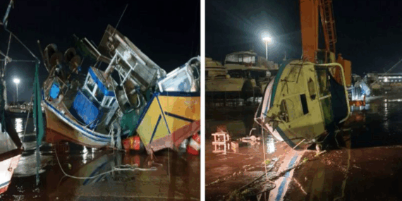 Dedeağaç’ta Fırtına: Ağaçlar Devrildi, Yatlar Hasar Gördü!