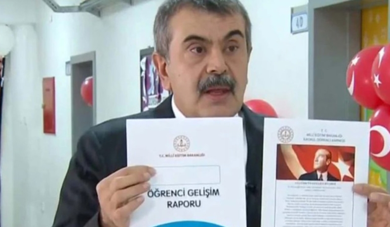 Atatürk’süz Karne Uygulamasına Sert Tepkiler!