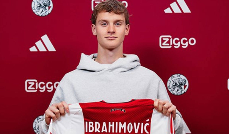 Maximilian Ibrahimovic: Babasının İzinde Ajax’ta!